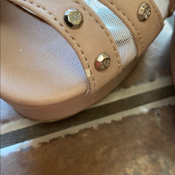 Blush color platform stilettos size 8 - Picture 11 of 13